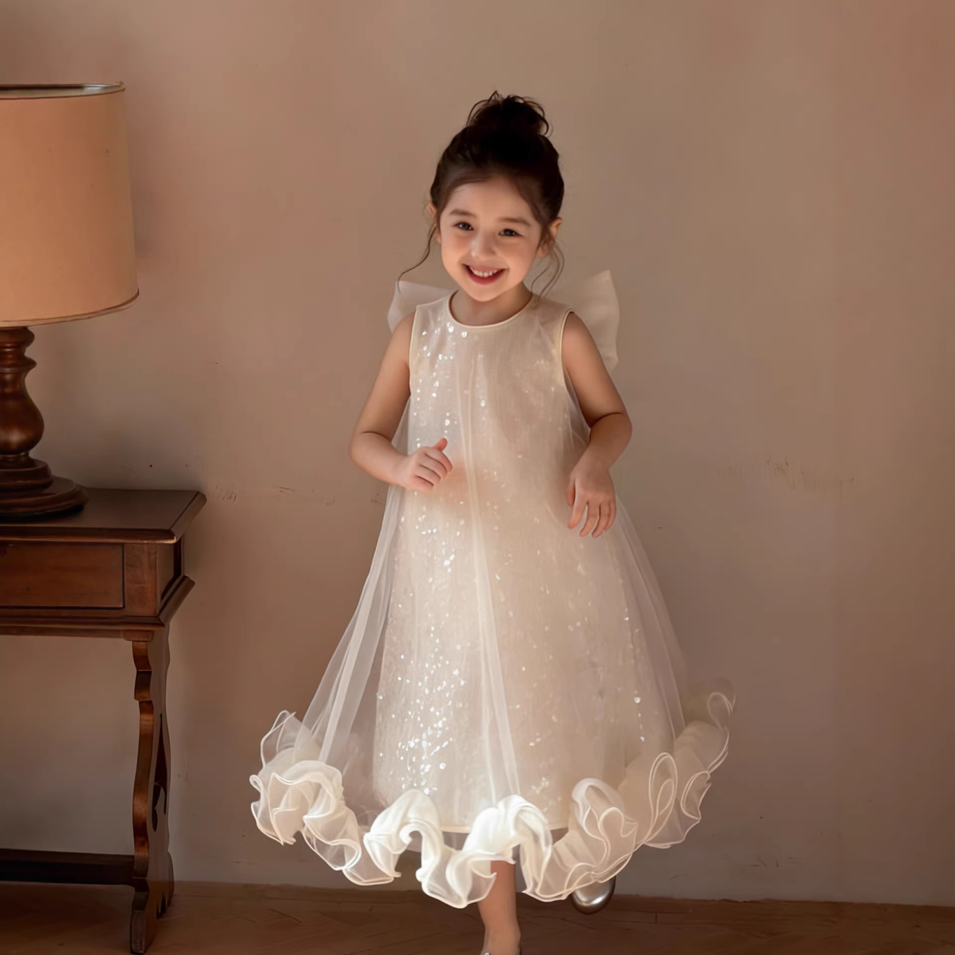 Girls' Mesh Princess Skirt 202 - مراجعة Summer Gauze Clothing وسعره