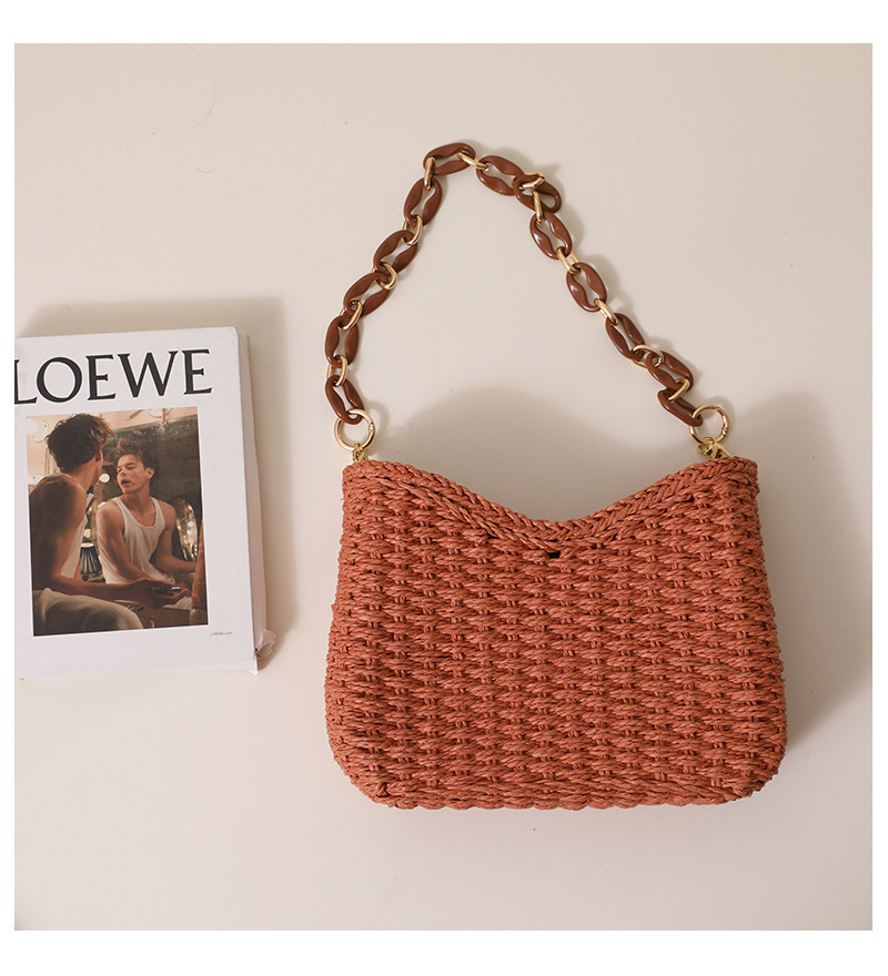 Straw Woven Bag for Women: Sol - مراجعة Beach Bag Straw وسعره