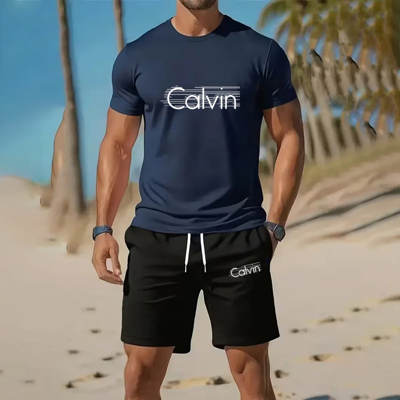Men two-piece sportswear Breat - مراجعة Summer Clothing Discount وسعره