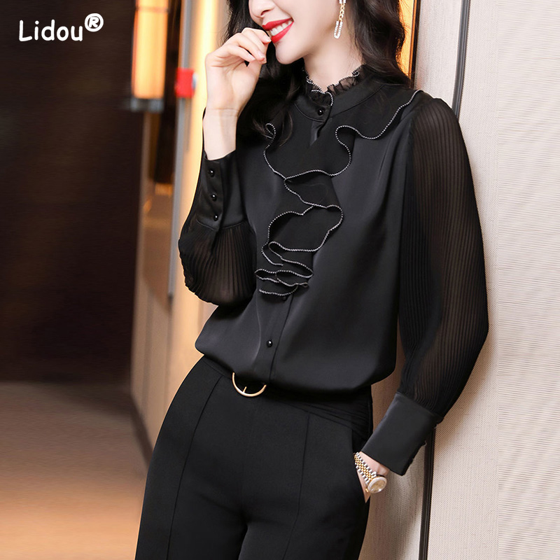 Premium Black Ruffled Straight - مراجعة Summer Clothing Colors وسعره