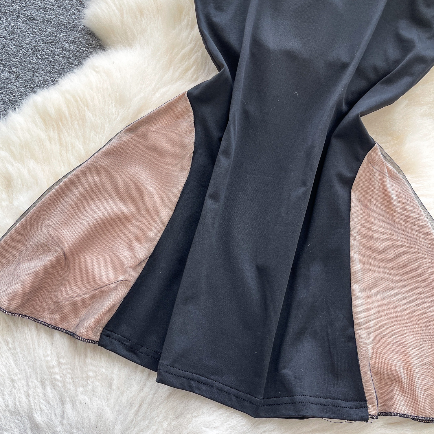 Chic vintage Spliced velour pa - مراجعة Summer Gauze Clothing وسعره
