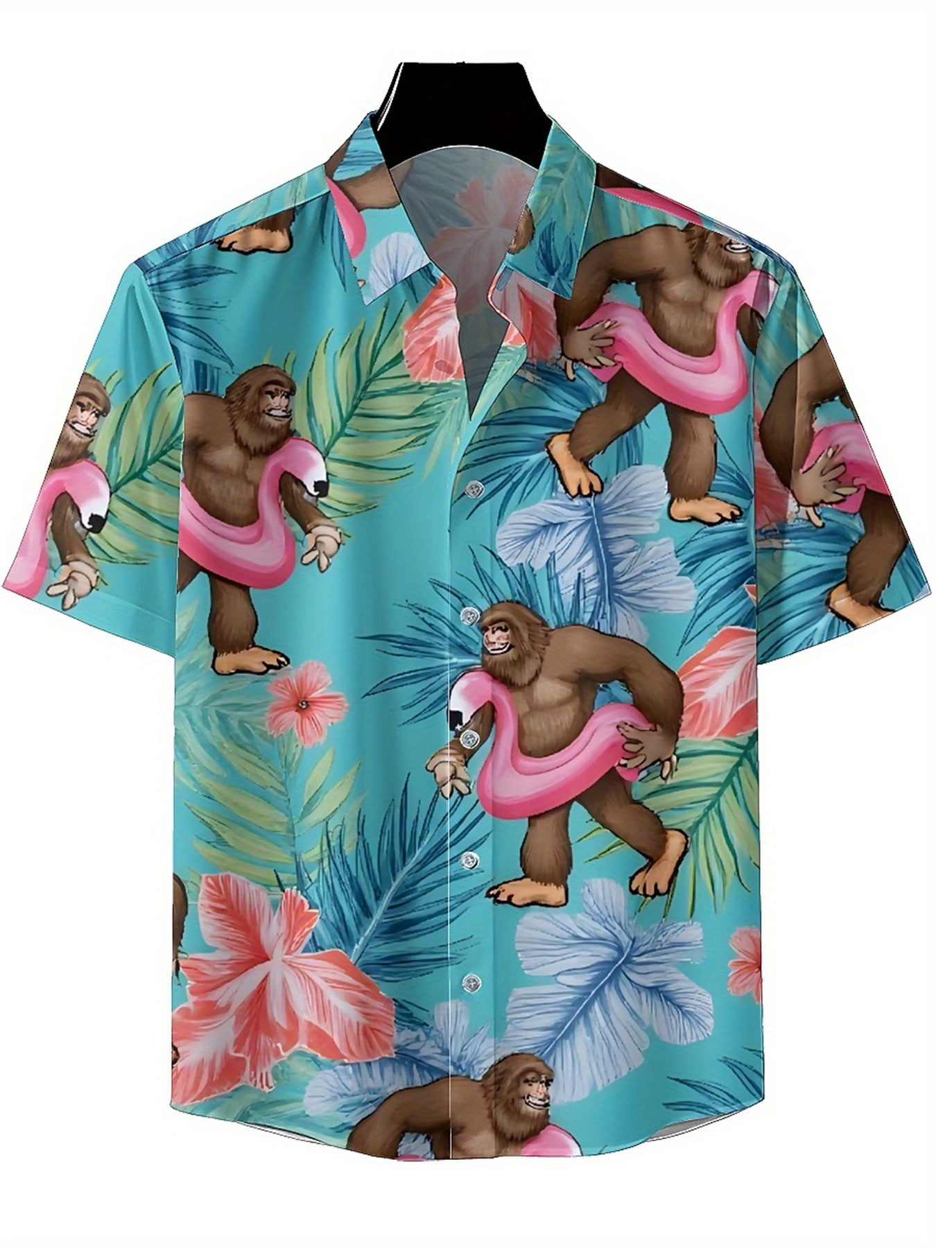 Men's Plus Size Hawaiian Shirt - مراجعة Summer Clothing Patterns وسعره