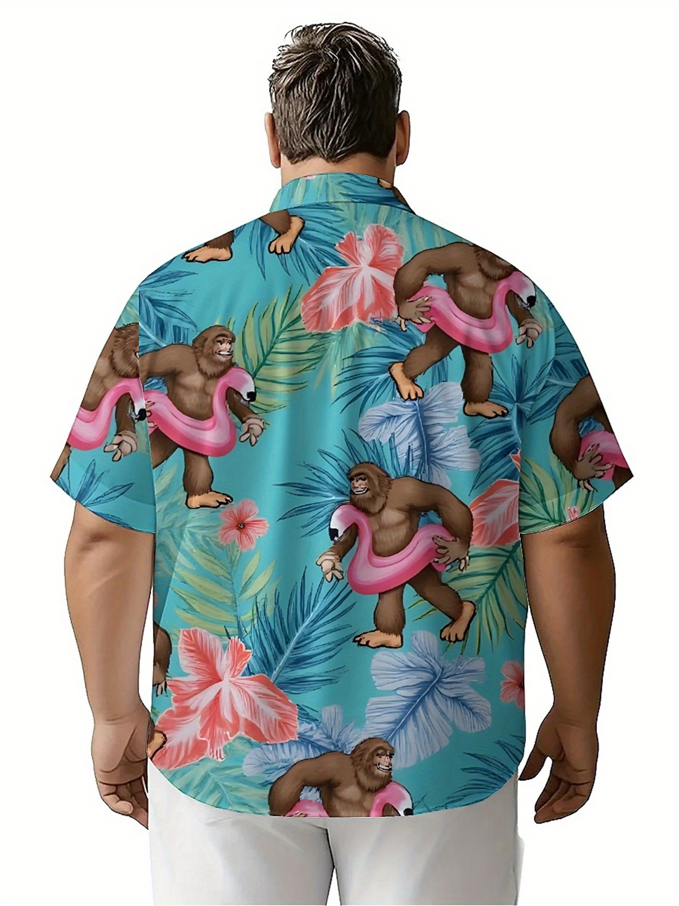 Men's Plus Size Hawaiian Shirt - مراجعة Summer Clothing Patterns وسعره