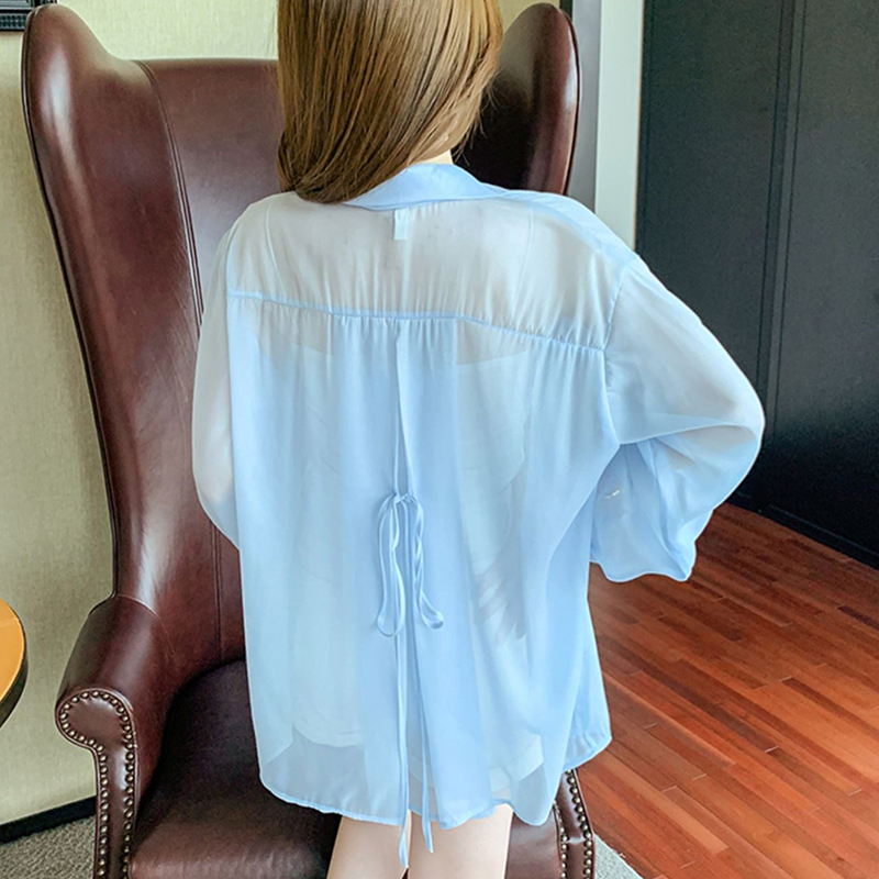 Tie Back Button Down Shirt Wom - مراجعة Tie Front Shirt وسعره