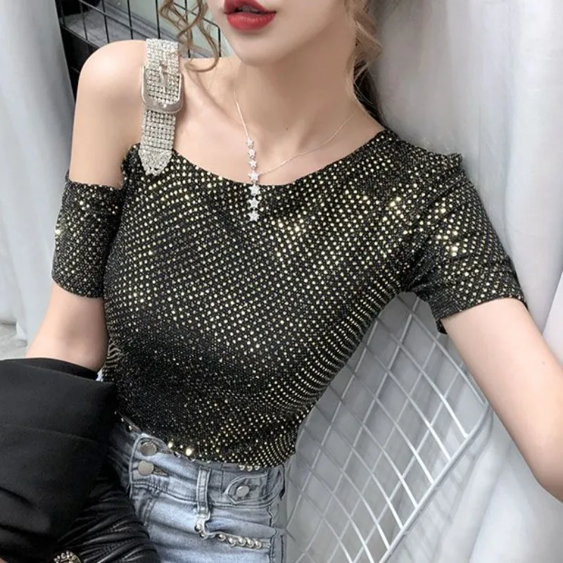 Sexy Off Shoulder T Shirt for  - مراجعة Summer Clothing Reviews وسعره
