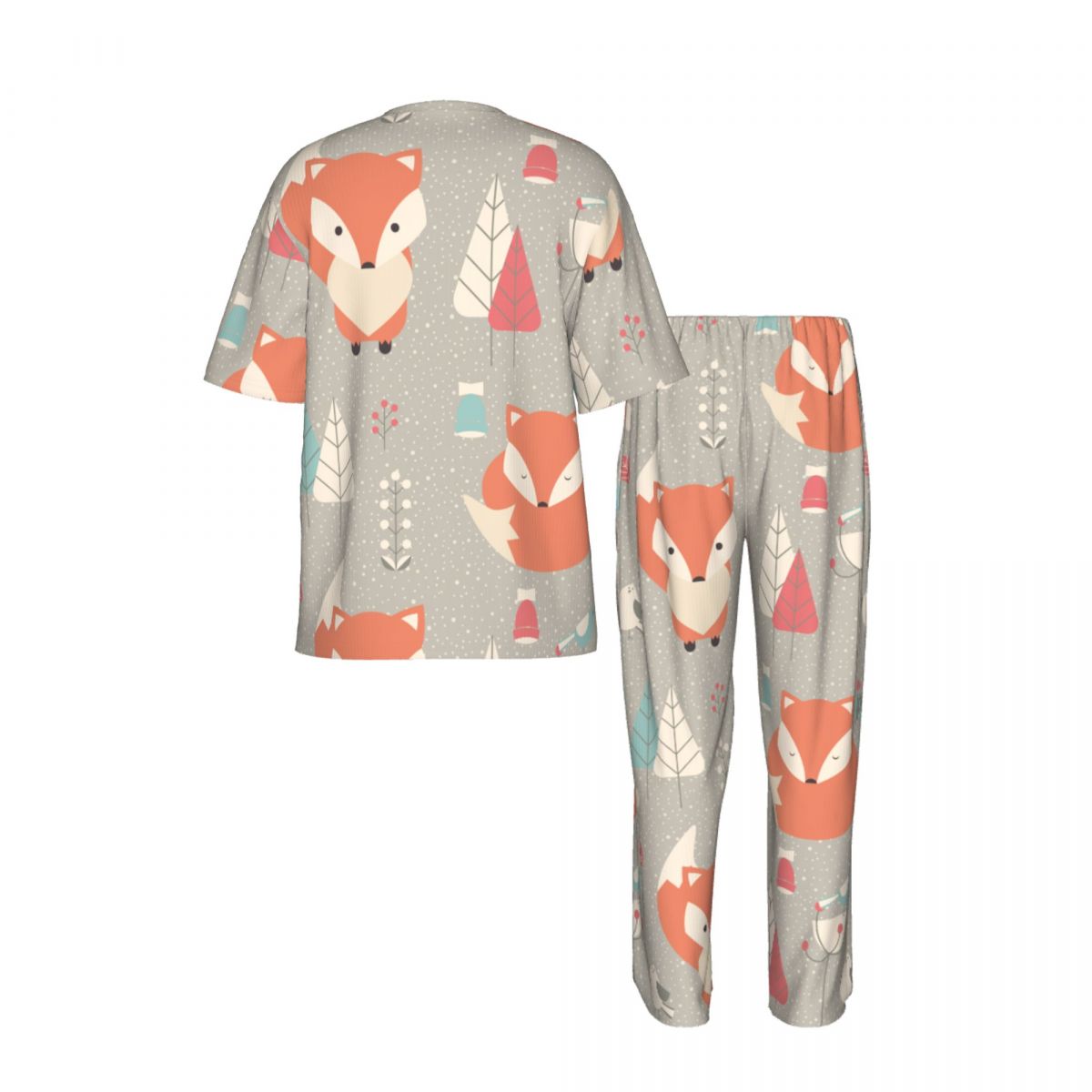 Men Pajamas Suit Short Sleeved - مراجعة Summer Clothing Patterns وسعره