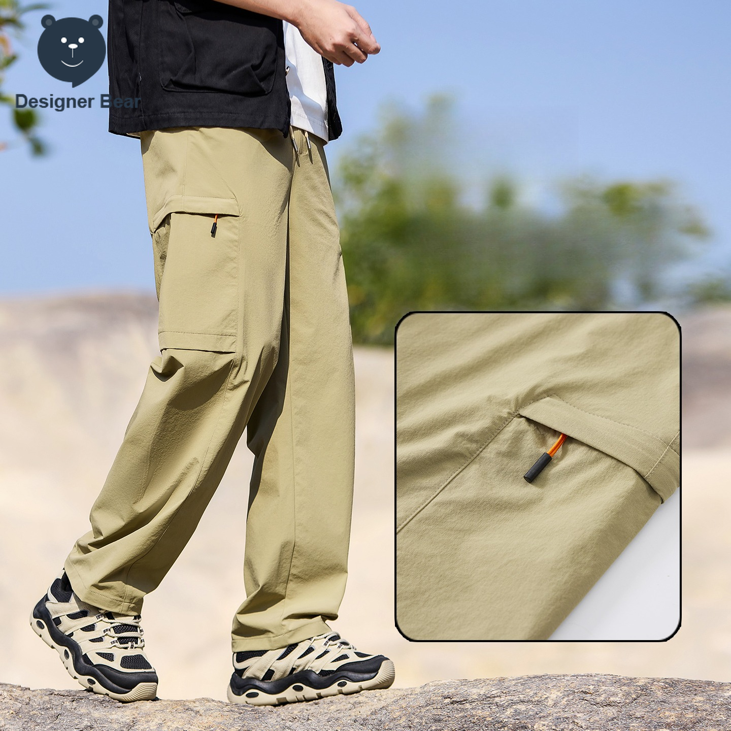 Brand Clothing Men's Cargo Pan - مراجعة Summer Clothing Brands وسعره