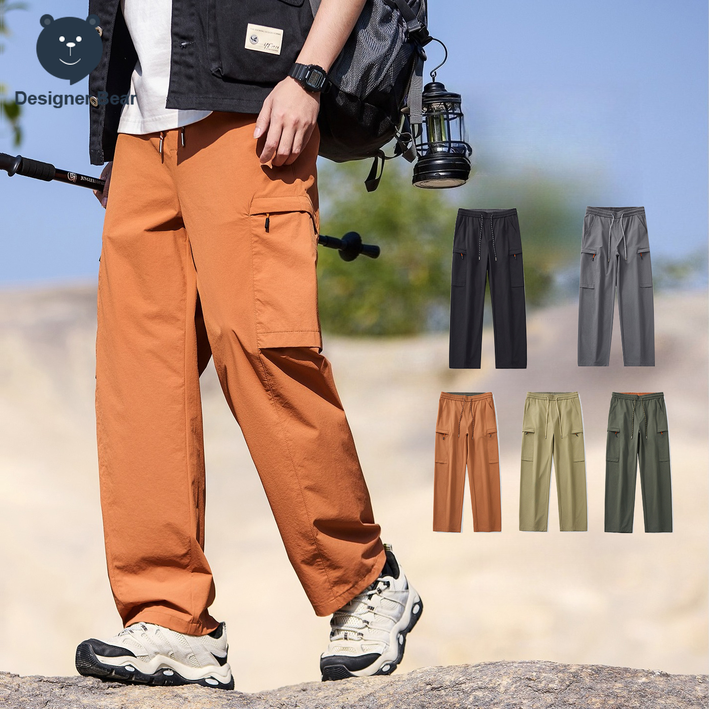 Brand Clothing Men's Cargo Pan - مراجعة Summer Clothing Brands وسعره