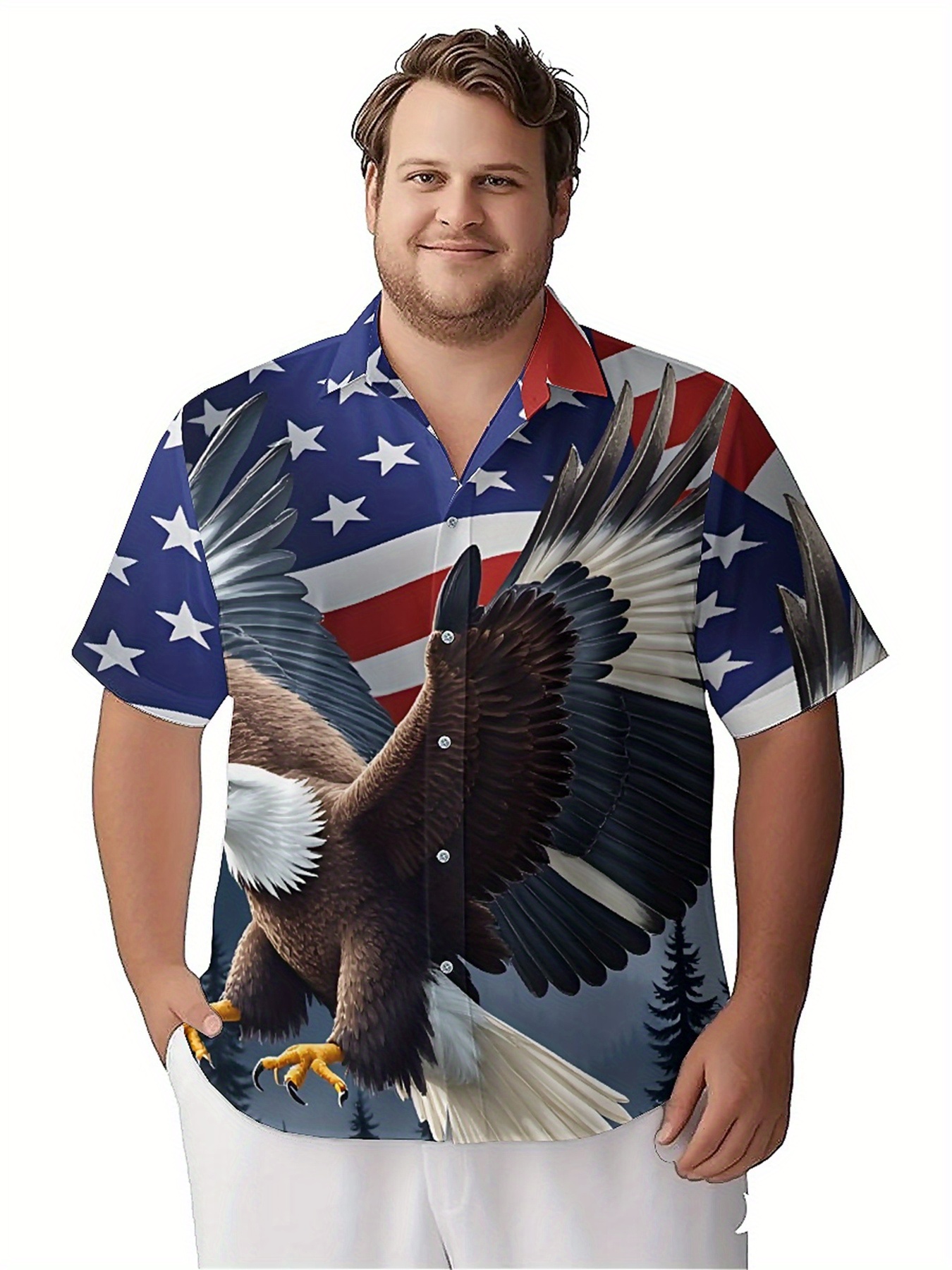 Men's Plus Size Hawaiian Shirt - مراجعة Summer Clothing Patterns وسعره