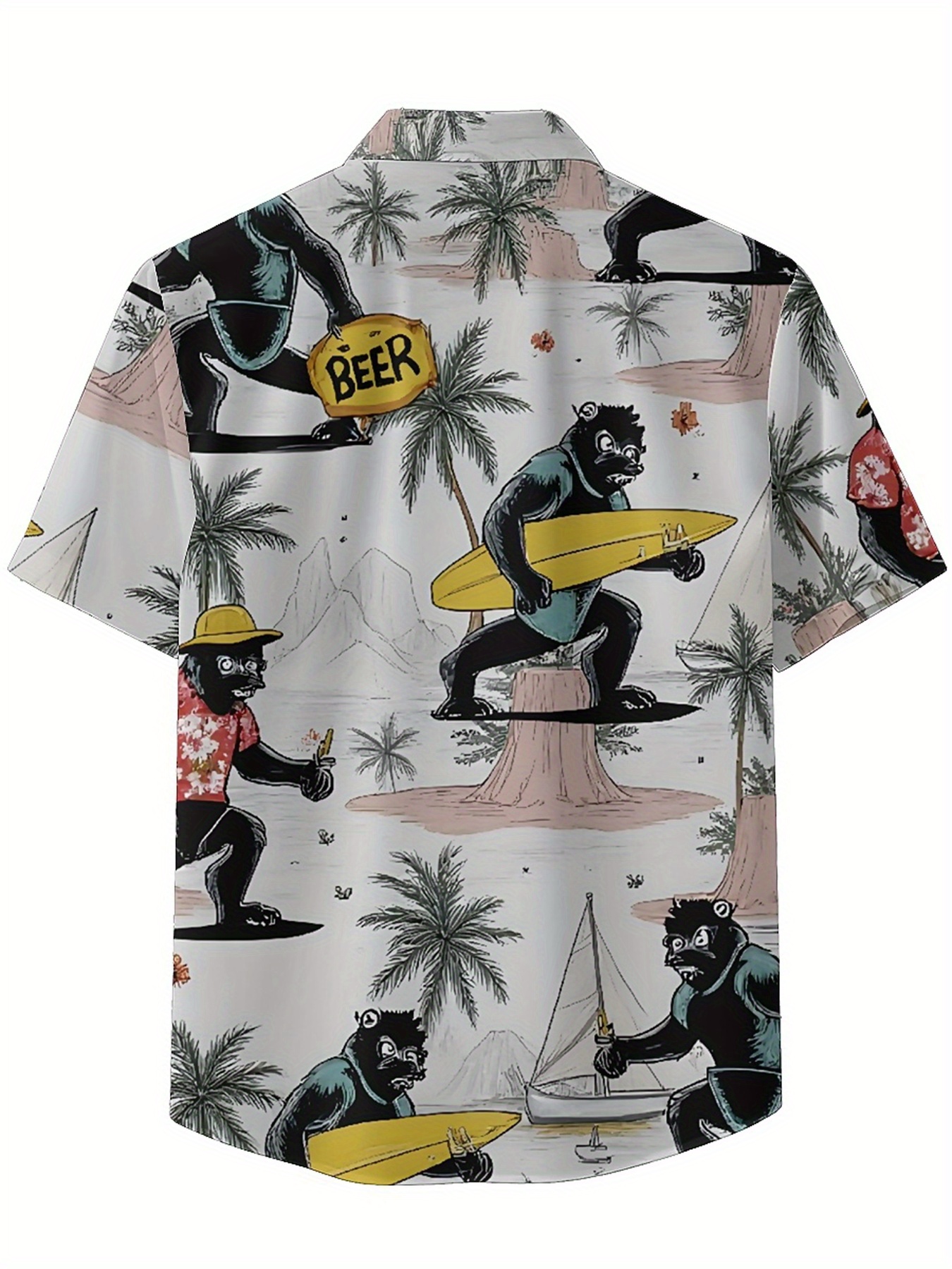 Men's Plus Size Hawaiian Shirt - مراجعة Summer Clothing Patterns وسعره