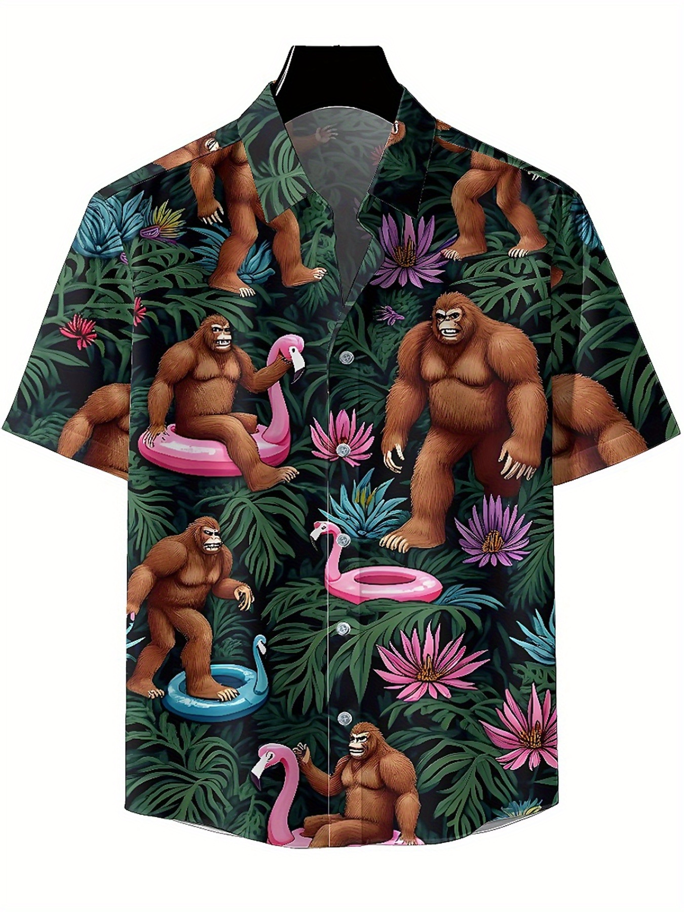 Men's Plus Size Hawaiian Shirt - مراجعة Summer Clothing Patterns وسعره