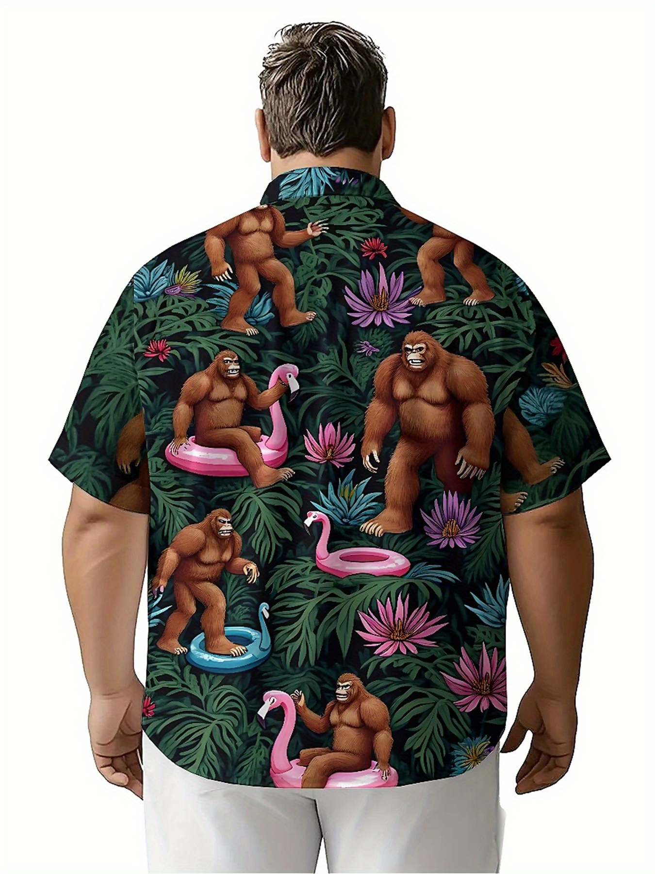 Men's Plus Size Hawaiian Shirt - مراجعة Summer Clothing Patterns وسعره