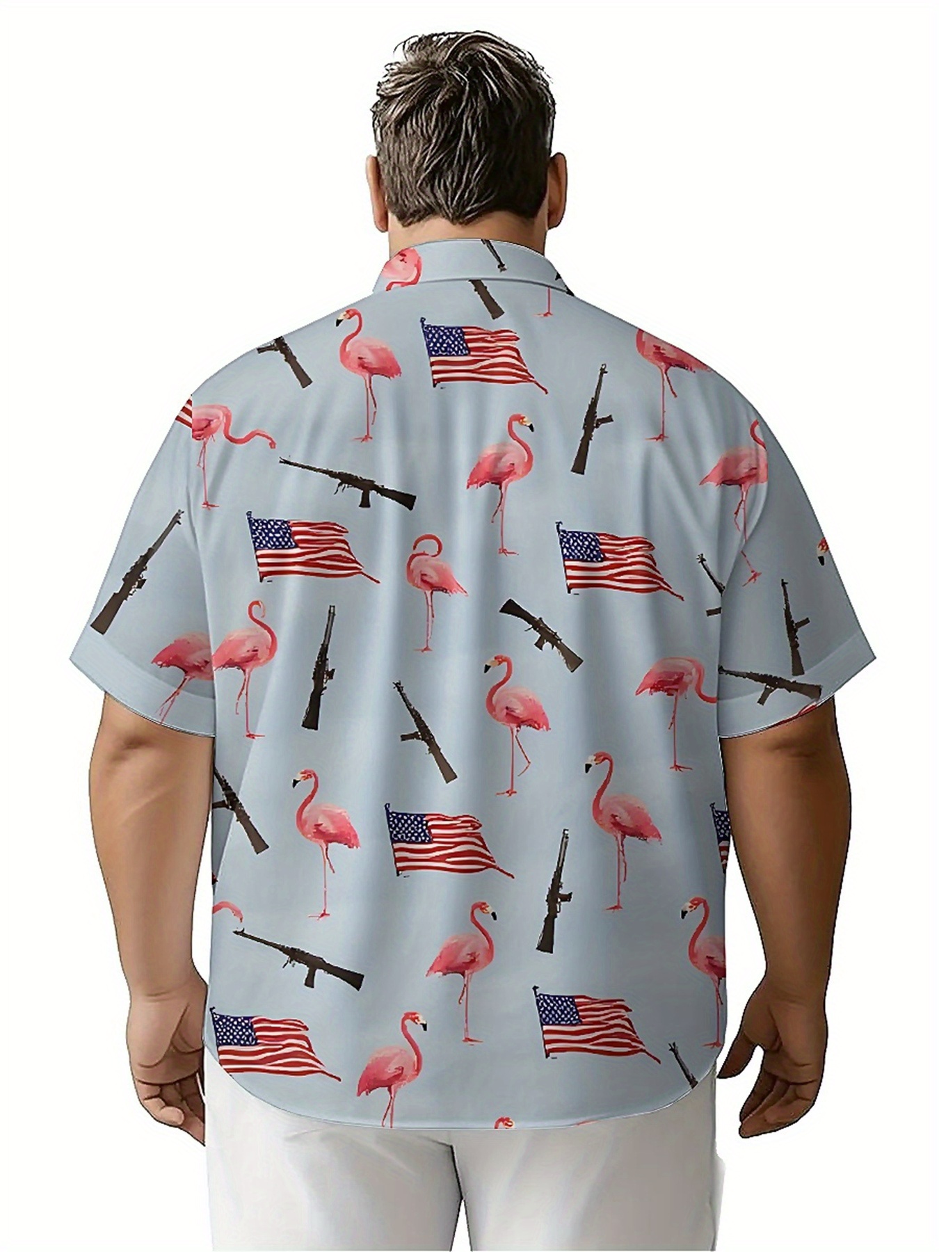 Men's Plus Size Hawaiian Shirt - مراجعة Summer Clothing Patterns وسعره