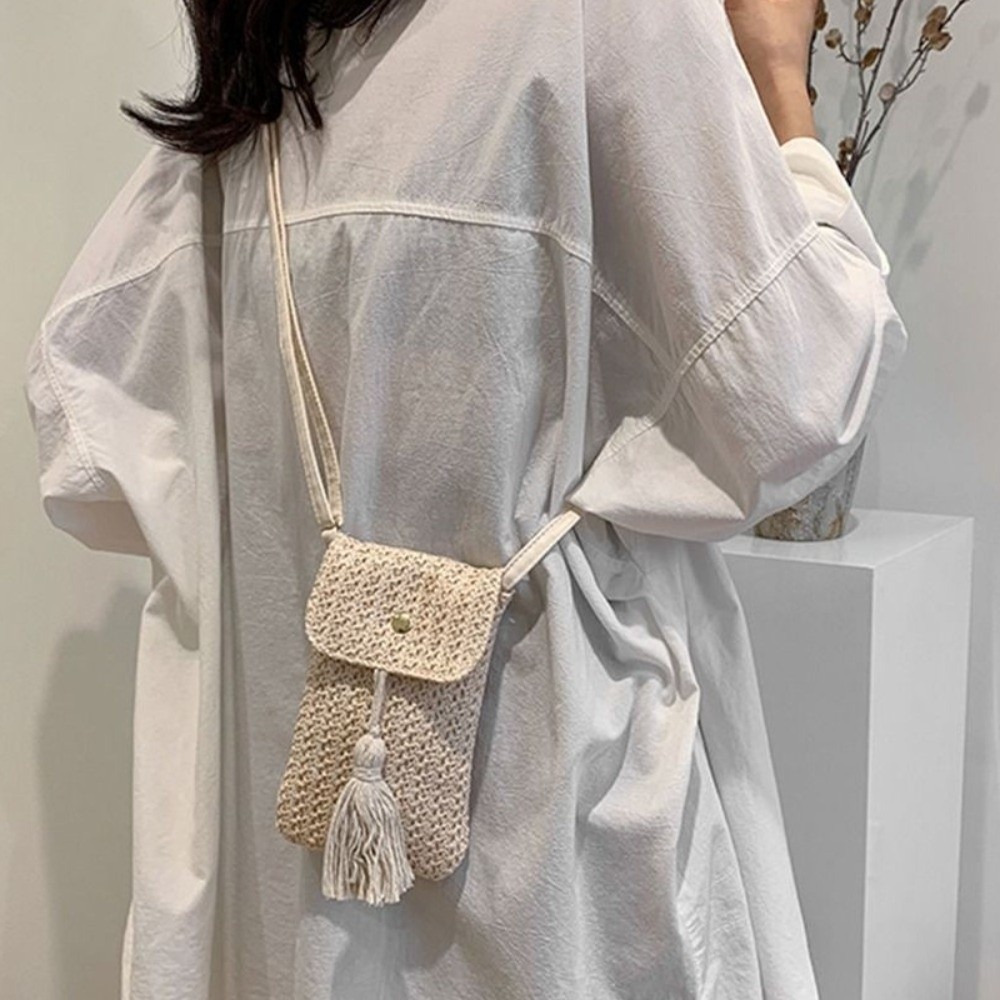 Fashion Weaving Straw Woven Ha - مراجعة Beach Bag Straw وسعره