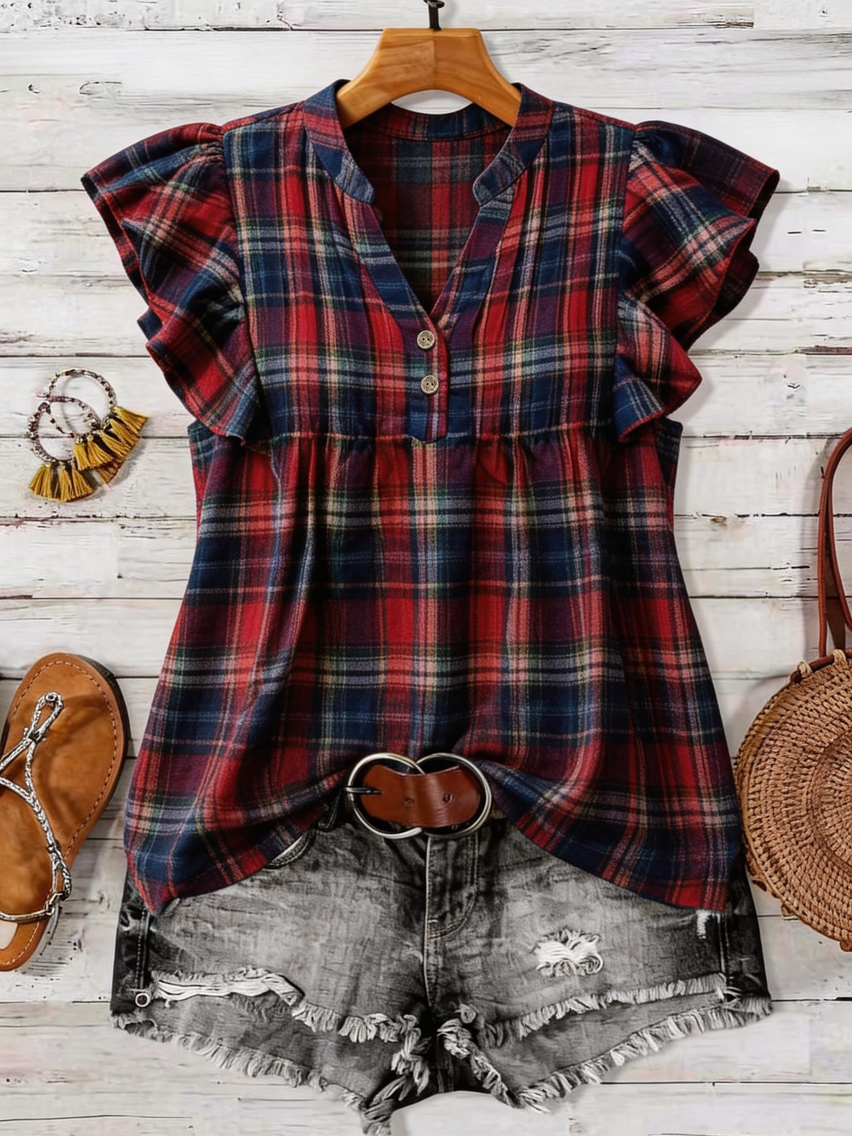 plus Size Retro round Neck Pri - مراجعة Summer Clothing For 70 Year Old Woman وسعره