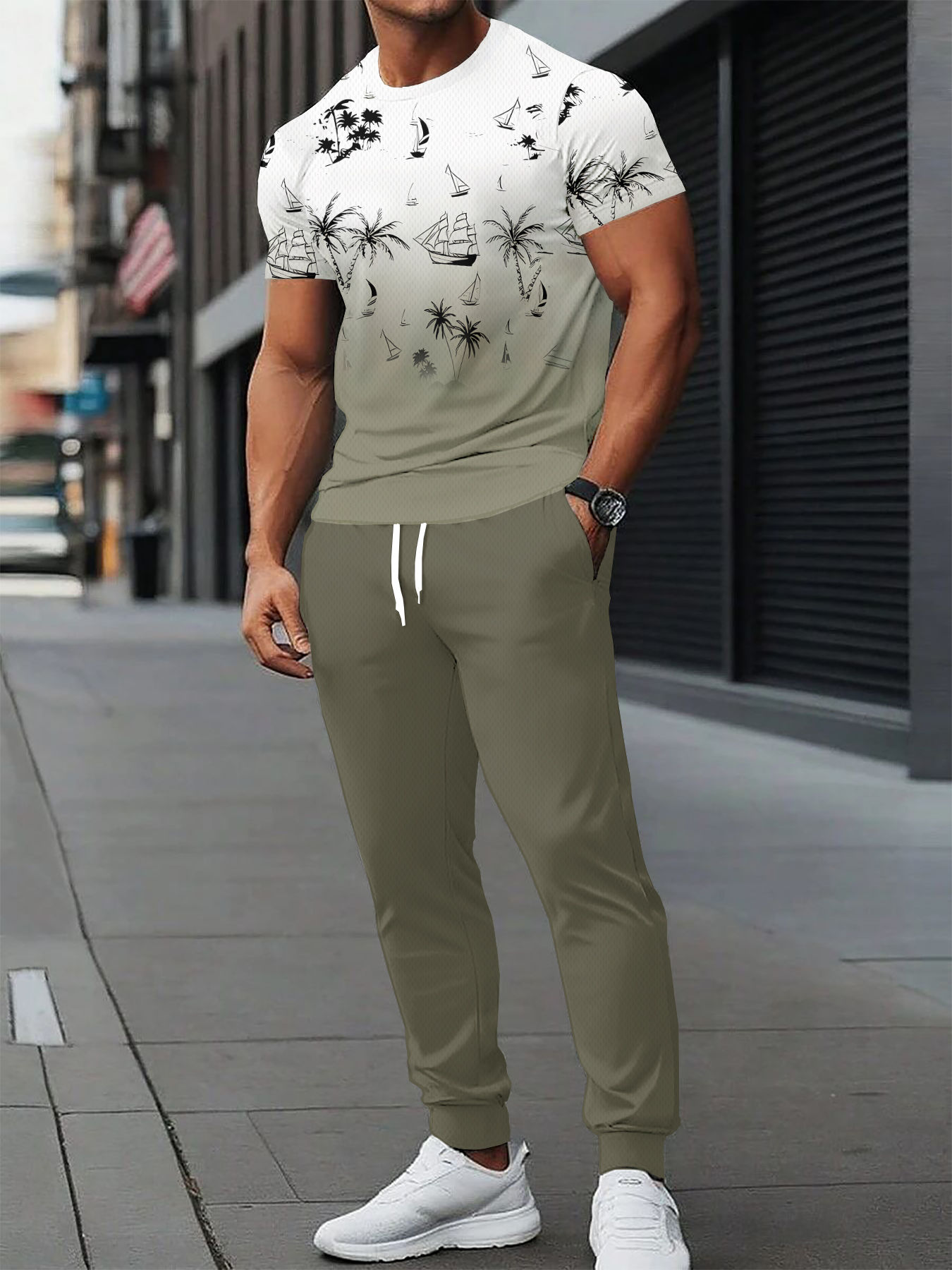 2026 Summer Men's Suit with 3D - مراجعة Summer Clothing Patterns وسعره