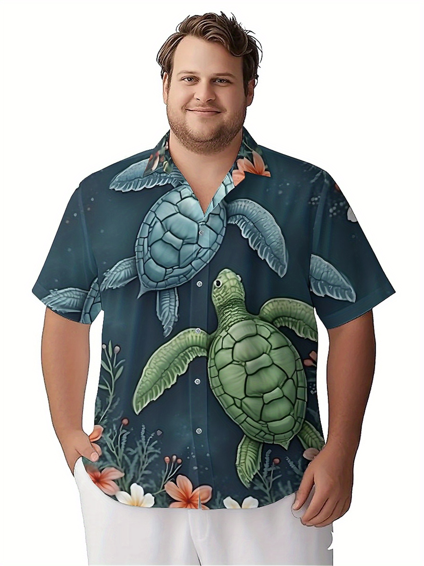 Men's Plus Size Hawaiian Shirt - مراجعة Summer Clothing Patterns وسعره