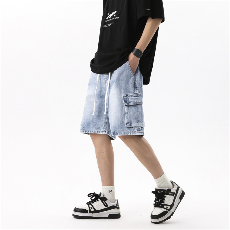 Summer Men's Denim Shorts Retr - مراجعة Summer Clothing Brands وسعره