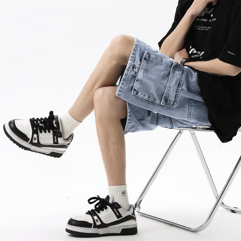 Summer Men's Denim Shorts Retr - مراجعة Summer Clothing Brands وسعره
