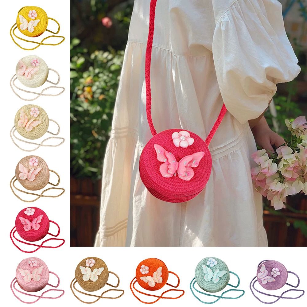 Round Shape Straw Bag Princess - مراجعة Beach Bag Straw وسعره