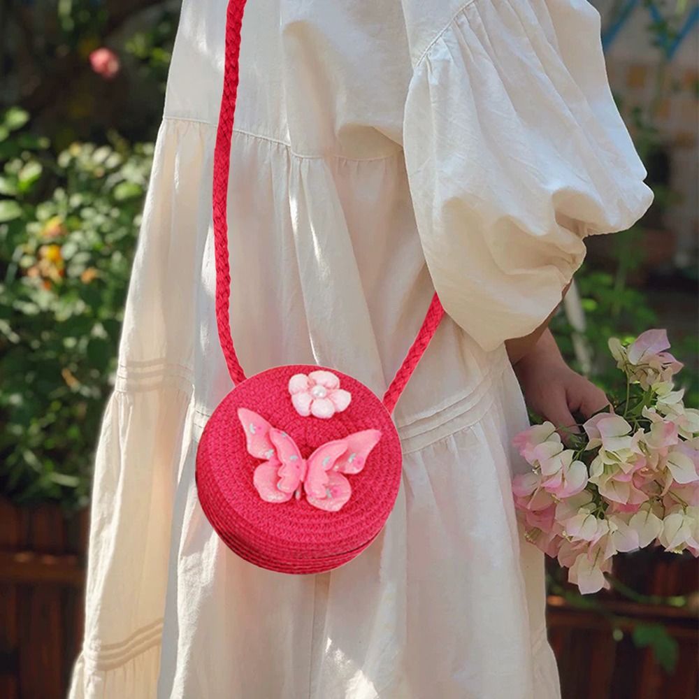 Round Shape Straw Bag Princess - مراجعة Beach Bag Straw وسعره