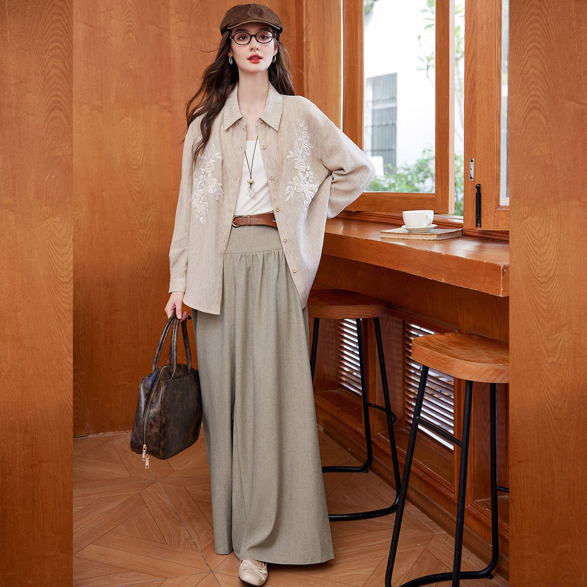 LOUISYAO Woven Loose Casual Tr - مراجعة Summer Clothing Reviews وسعره