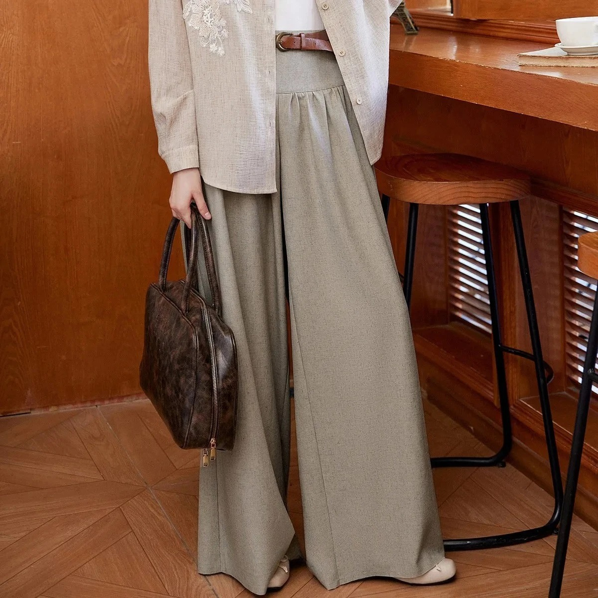 LOUISYAO Woven Loose Casual Tr - مراجعة Summer Clothing Reviews وسعره