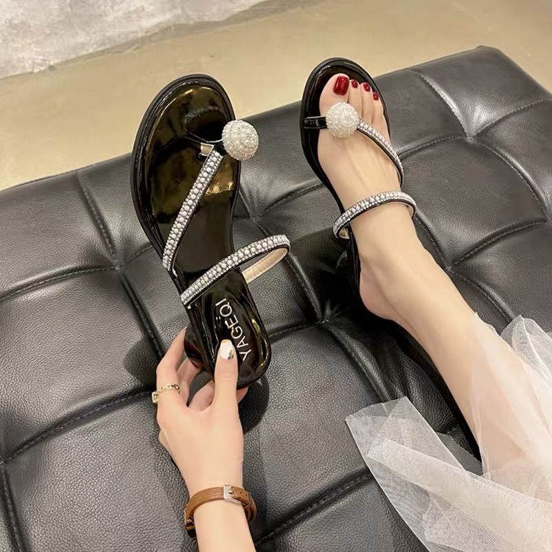 Slides Flip Flops Sandals Open - مراجعة Flip Flop Jeweled وسعره