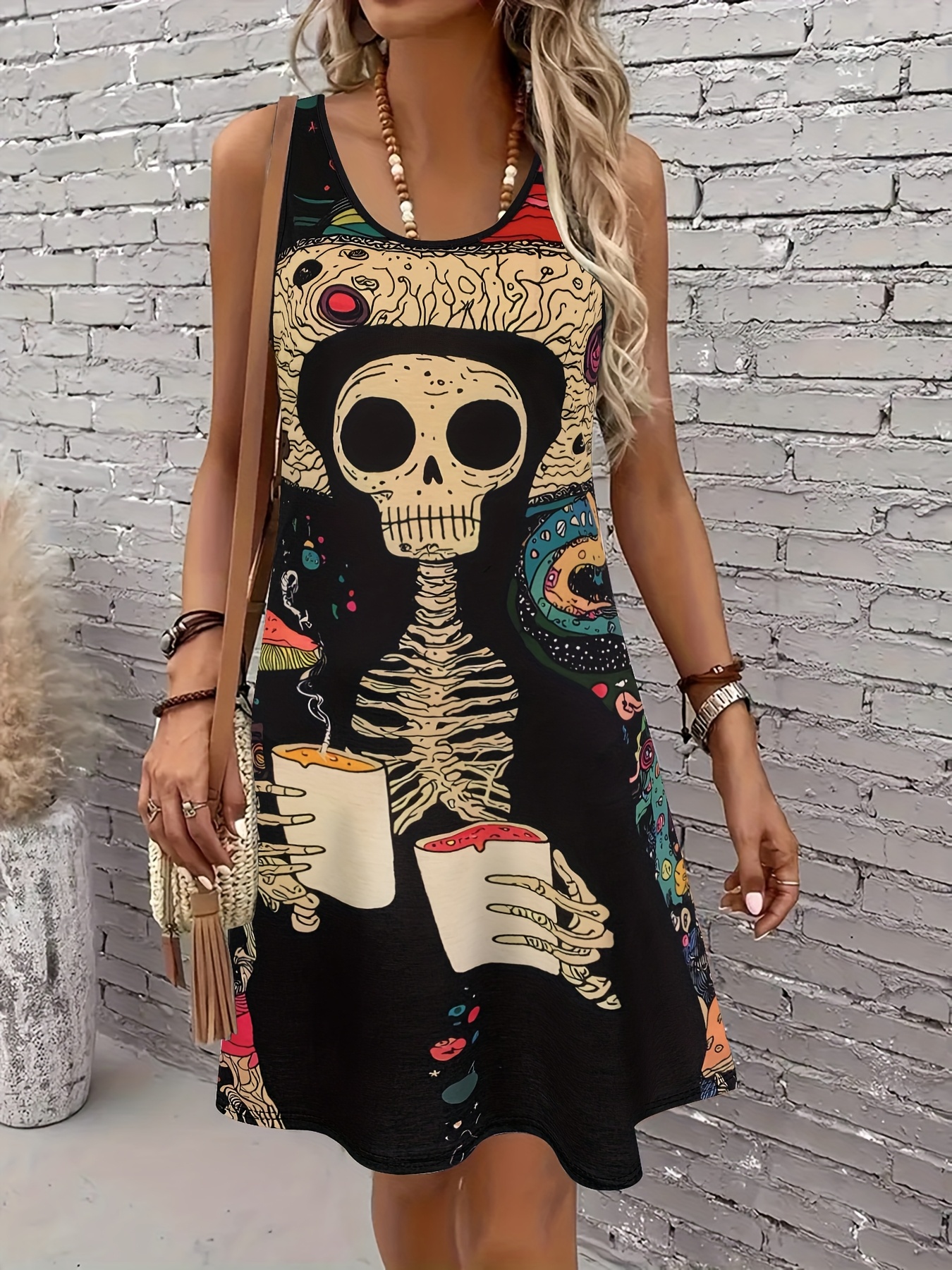 Women'S Gothic Punk Casual Dre - مراجعة Summer Clothing For 70 Year Old Woman وسعره