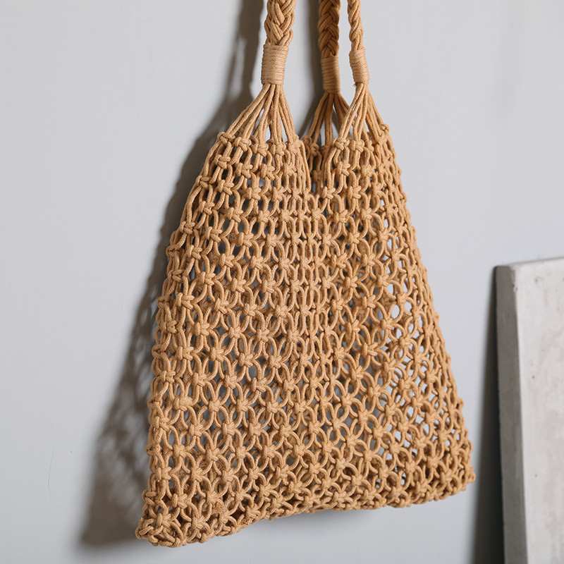 Women Large Capacity Straw Han - مراجعة Beach Bag Straw وسعره