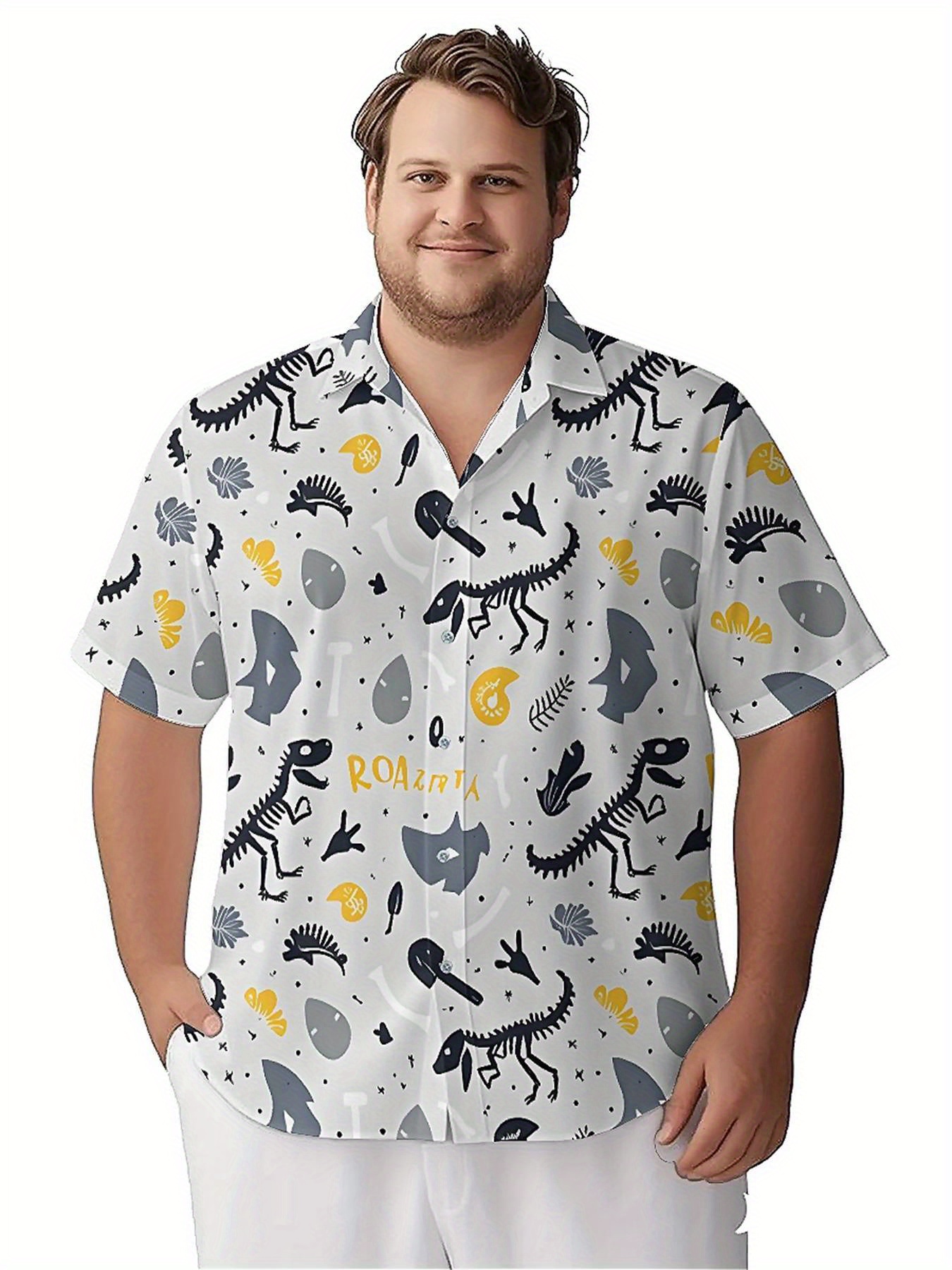 Men's Plus Size Hawaiian Shirt - مراجعة Summer Clothing Patterns وسعره